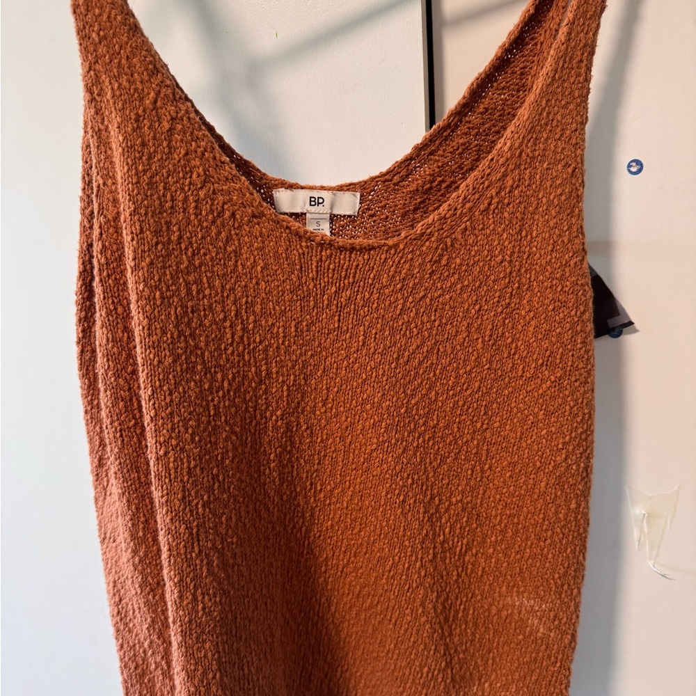 BP Women's Terracotta Textured Tank Top